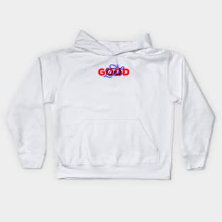 Good Luck Anaglyph design Kids Hoodie